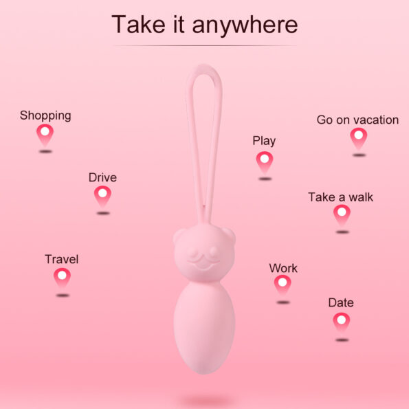 Sex Purple We-Vibe Bloom Rechargeable App Controlled Vibrating Kegel Balls 7