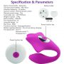 Sex Purple Wireless Remote U-shaped Electronic Devils Clitoral Vibrator Couples Sex Toys Stimulator Rechargeable-10