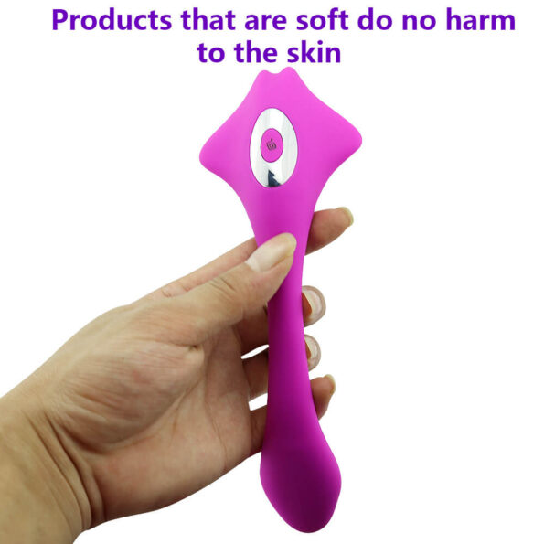 Sex Purple Wireless Remote U-shaped Electronic Devils Clitoral Vibrator Couples Sex Toys Stimulator Rechargeable-5