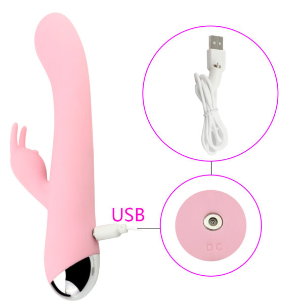 Silicone Bela Rabbit Tickler Vibrator-2