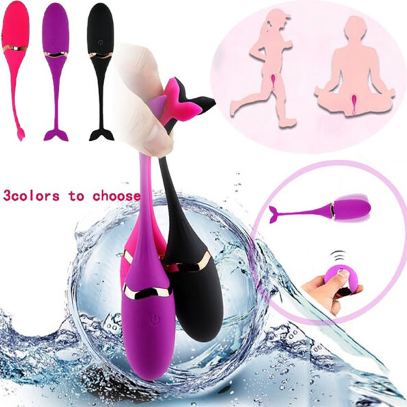 Tadpole Remote Control Egg Vibrator (12)