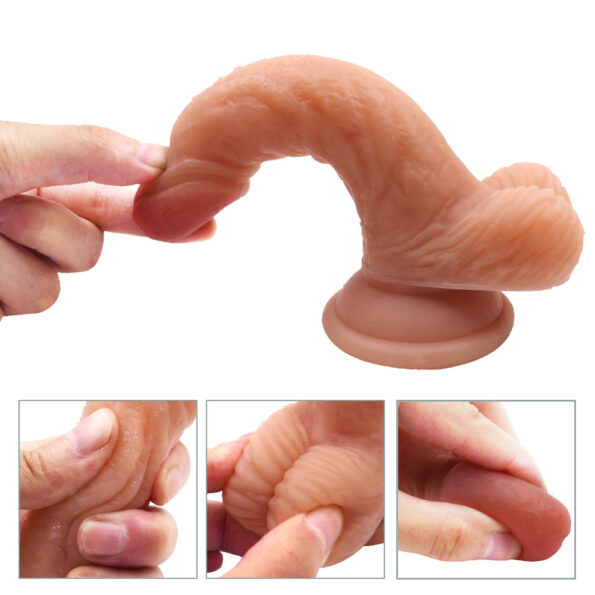 The Boy In Blue 6 Inch Dildo With Suction Cup (3)