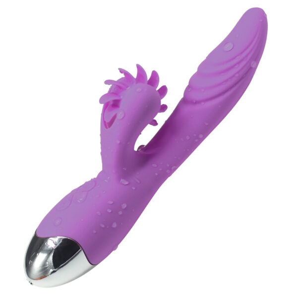 Tongue whirlwind 5.0 G-spot Stimulation Vibrator Heating Massager (1)