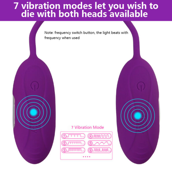 USB Powered Vibrating Double Dual Egg Bullet Vibe Vibrator (5)