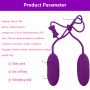 USB Powered Vibrating Double Dual Egg Bullet Vibe Vibrator (1)