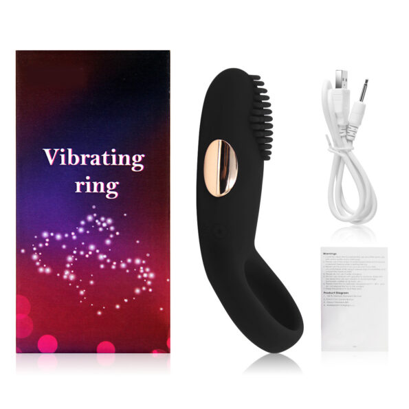 Vibrating Lock Ring Penis Vibrator Delay Ring (7)