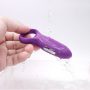 Vibrating Penis Ring Silicone Rechargeable Cock Ring (6)