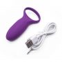 Vibrating Penis Ring Silicone Rechargeable Cock Ring (6)