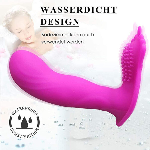 Wearable Remote Clitoral G Spot Butterfly Vibrator (4)