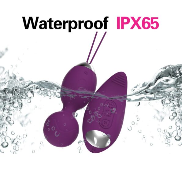 Kegel Ben Wa Balls Wireless Remote Control Vibrators Vaginal Vibrating Egg Toys 2