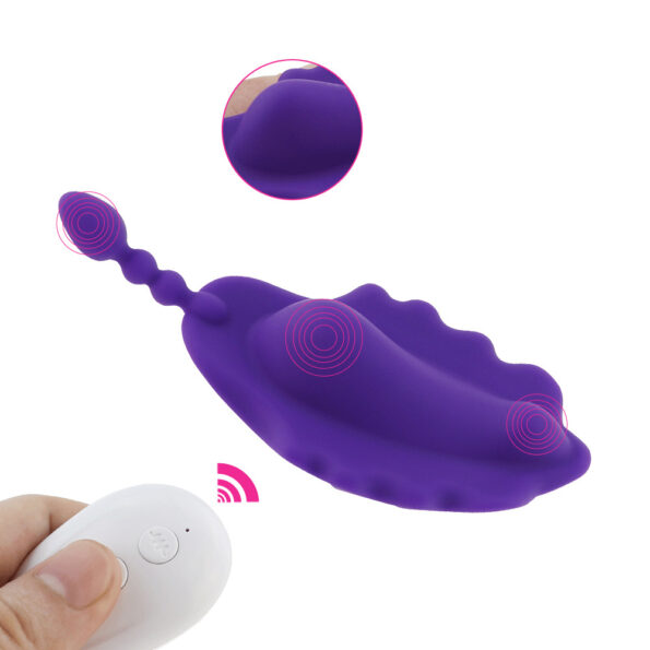 Wireless Wearable Panties Vibrator Remote Control Massager USB Toy (1)