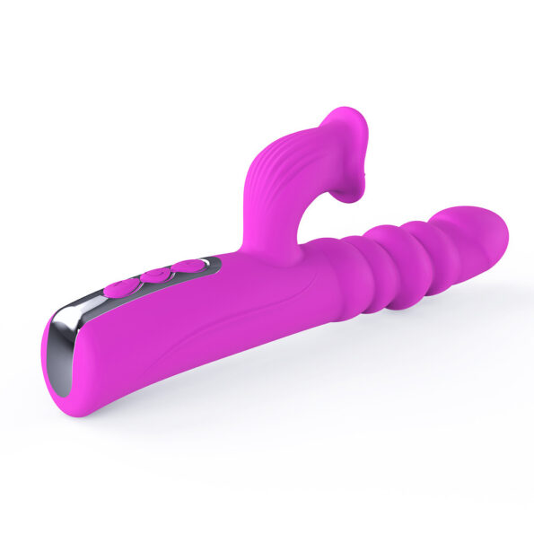 5 Licking 8 Telescopic Rechargeable G Spot Vibrator (6)