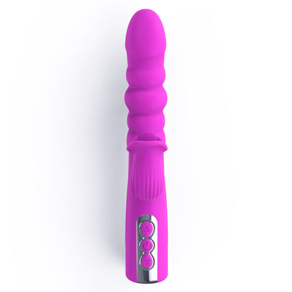 5 Licking 8 Telescopic Rechargeable G Spot Vibrator (9)