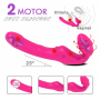 Double Head Strapless Dildo G-Spot Vibrator (1)