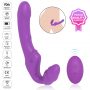 Double Head Strapless Dildo G-Spot Vibrator (1)