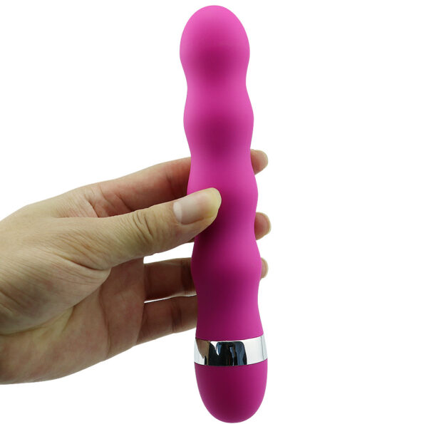 Screw Thread Wand Massager Waterproof Handheld Portable Vibrator (2)