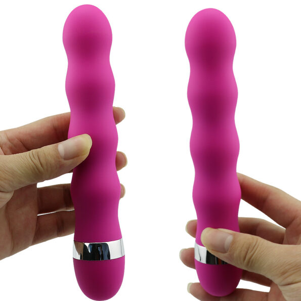 Screw Thread Wand Massager Waterproof Handheld Portable Vibrator (3)