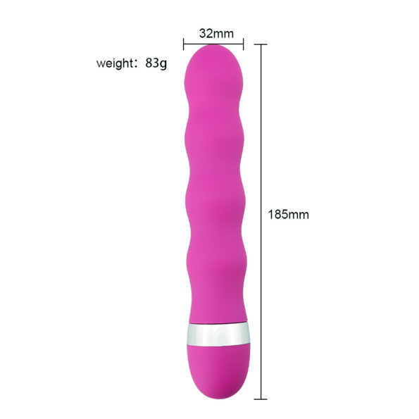 Screw Thread Wand Massager Waterproof Handheld Portable Vibrator (5)