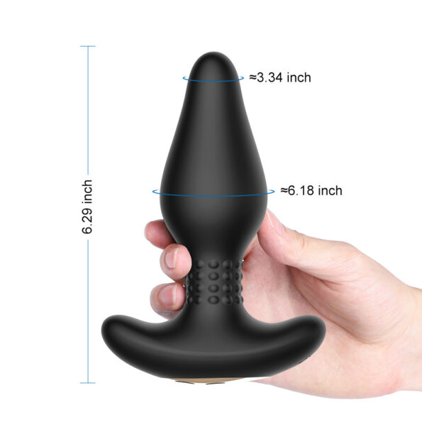 10 Modes Beginner Cone Plug Vibrator (3)