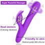 10 Vibrating Modes Dual Motors Waterproof G-Spot Rabbit Vibrator (1)