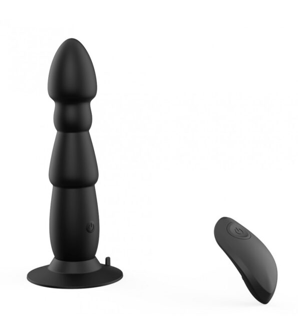 10X Remote Anal Bead Butt Plug Vibrator (3)