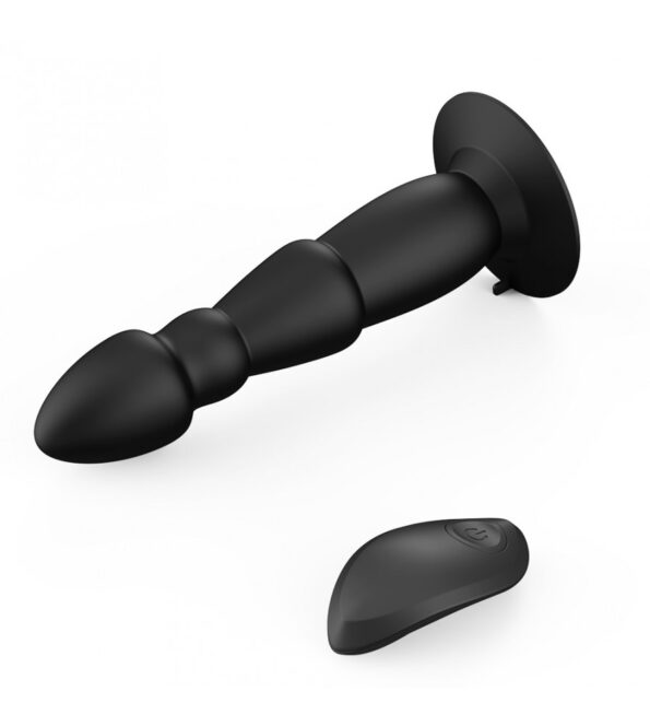 10X Remote Anal Bead Butt Plug Vibrator (4)