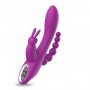 12 Speeds Triple G-Spot Rabbit Anal Vibrator (1)