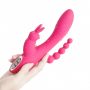 12 Speeds Triple G-Spot Rabbit Anal Vibrator (1)