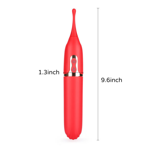 2 In 1 Heating 10 Modes Clit Vibrator (2)