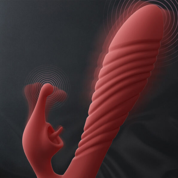 3 In 1 Heating Licking Rabbit Vibrator (2)