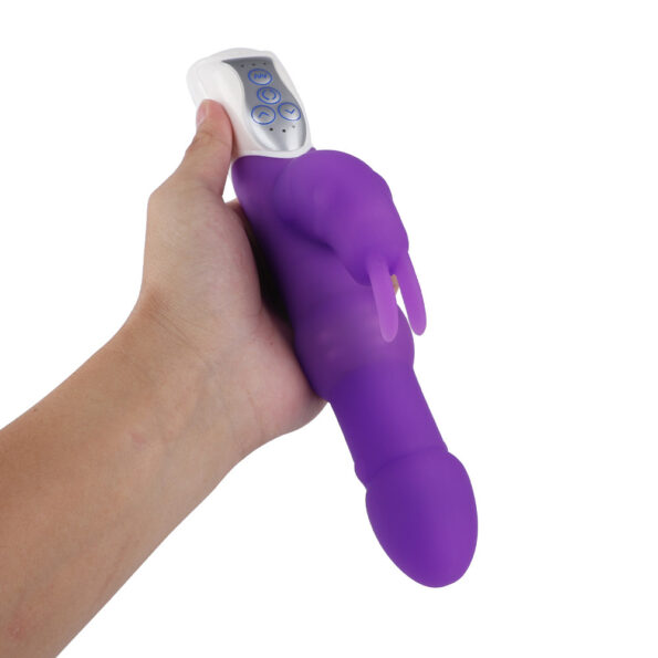 Bump 3 Modes Rotate Bead Rabbit Vibrator (2)