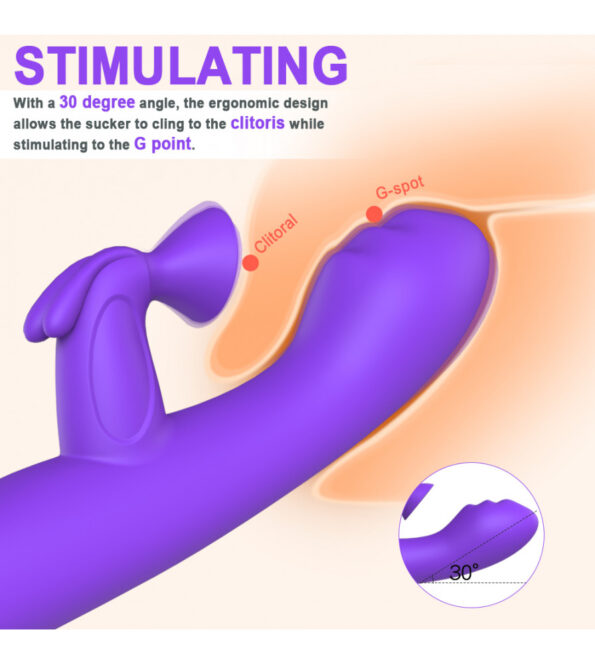 Clitoral Sucking Víbrator Powerful 7 Frequency Nipple Sucker G Spot Stimulator (2)