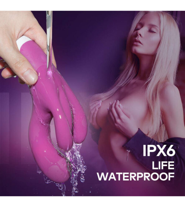 G-Spot Rabbit Vibrator 3 Motors Clitoral And Vaginal Stimulator (2)