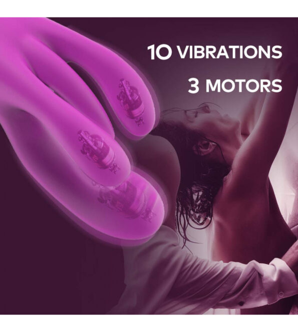 G-Spot Rabbit Vibrator 3 Motors Clitoral And Vaginal Stimulator (3)