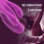 G-Spot Rabbit Vibrator 3 Motors Clitoral And Vaginal Stimulator (1)