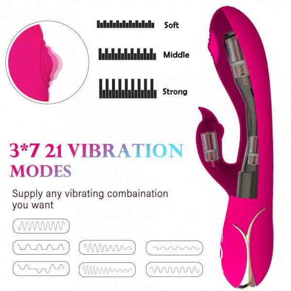 rabbit vibrator g spot,clitoral vibe toys,g spot massager,rabbit vibrator toys,best rabbit vibrator,rabbit vibrator massager,7 Frequency 2 Motor Toysassager,7 frequency 2 motor toys
