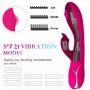 Rabbit Vibrator Clitoral G Spot Massager 7 Frequency 2 Motor Toys (1)