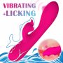 Rabbit Vibrator Clitoral G Spot Massager 7 Frequency 2 Motor Toys (1)