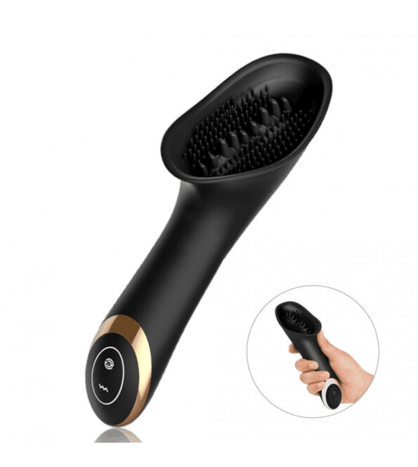 Realistic Granules Tongue Lick Clitoris Vibrator 30 Frequencies (2)