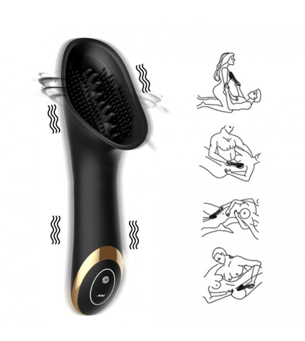 Realistic Granules Tongue Lick Clitoris Vibrator 30 Frequencies (3)