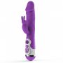 Rechargeable Silicone Rabbit Vibrator Purple (1)