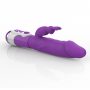 Rechargeable Silicone Rabbit Vibrator Purple (1)