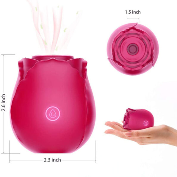 Rose Sucking Vibrator Clit Sucker Nipple Stimulator (5)