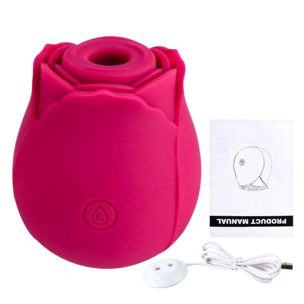 Rose Sucking Vibrator Clit Sucker Nipple Stimulator (9)
