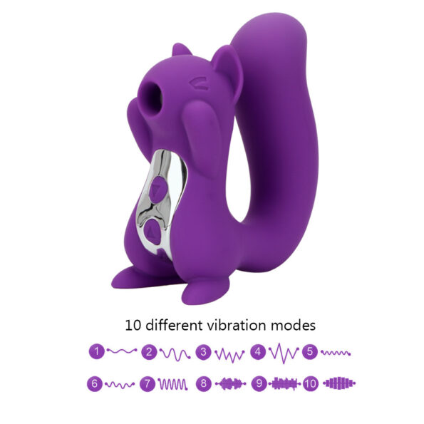 Squirrel Sucking Clit Vibrator Women Nipple Stimulator (10)