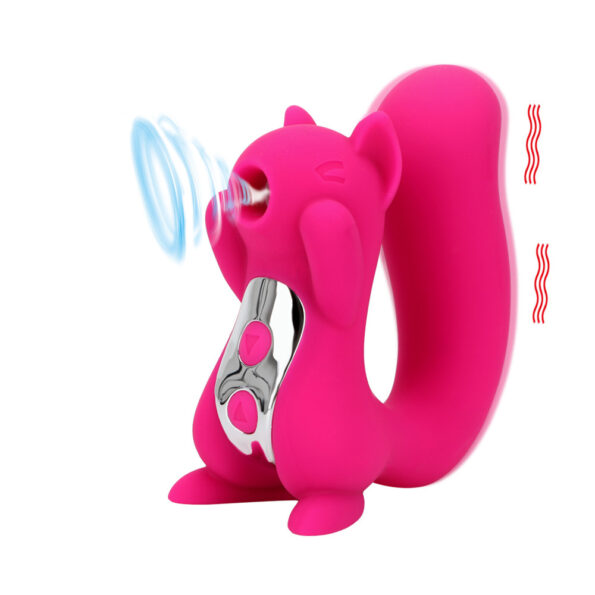 Squirrel Sucking Clit Vibrator Women Nipple Stimulator (3)