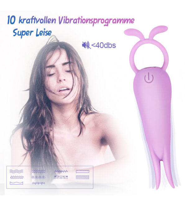 10 Frequency Vibrator Nipple Stimulator Vibrating Eggs Waterproof (3)