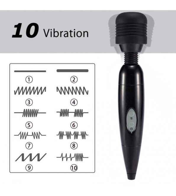 360 Degree Bendable Neck Handheld Magic Wand Massager (5)