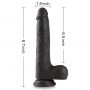 8.7 Inch 4 In 1 Cordless Black Dildo (1)