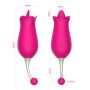 Clit Stimulator Flicking Tongue Vibrator Rose Shape (1)